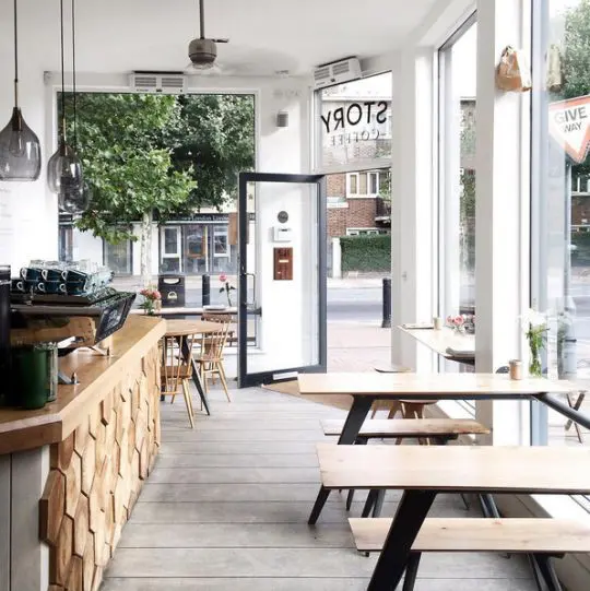 Desain Interior Kafe di Jakarta Selatan